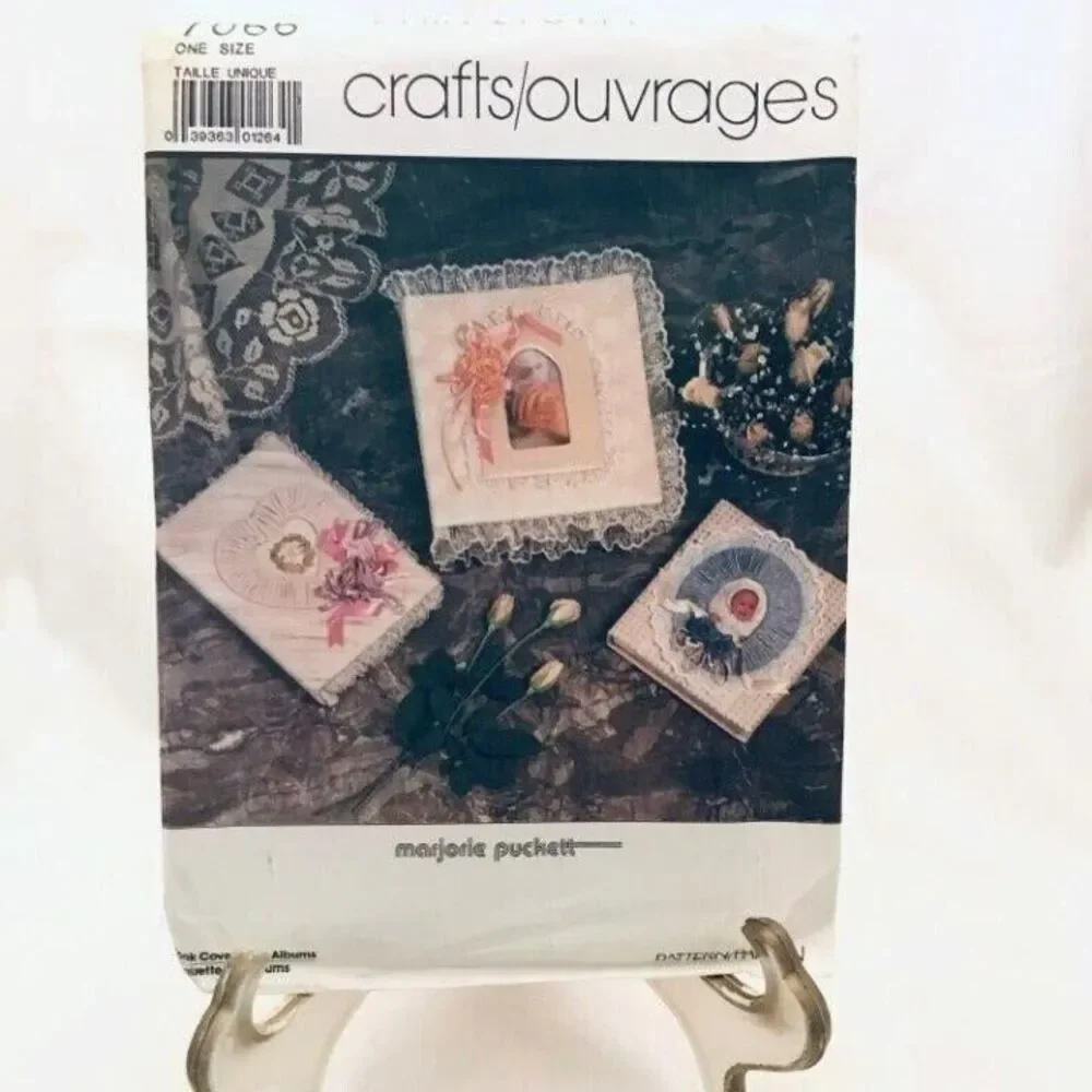 #7066 Simplicity 7066 craft crafts, album and book covers, journal sewing patter